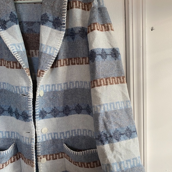 Vintage Arizona Jacket | Shaket | Southwestern Blanket jacket - Picture 3 of 9